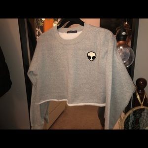 Alien Cropped Sweater